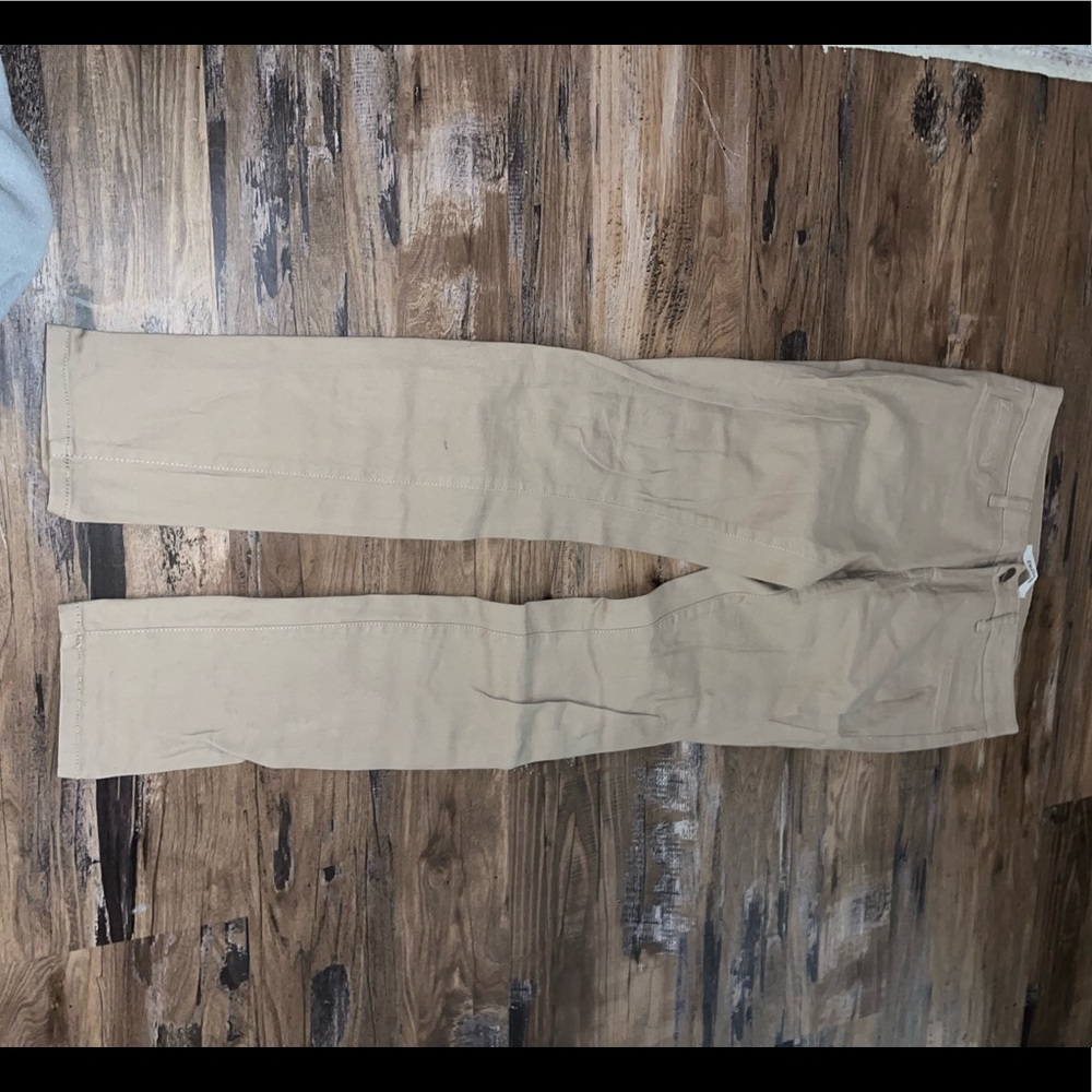 Tan beige skinny jeans pants cargo
